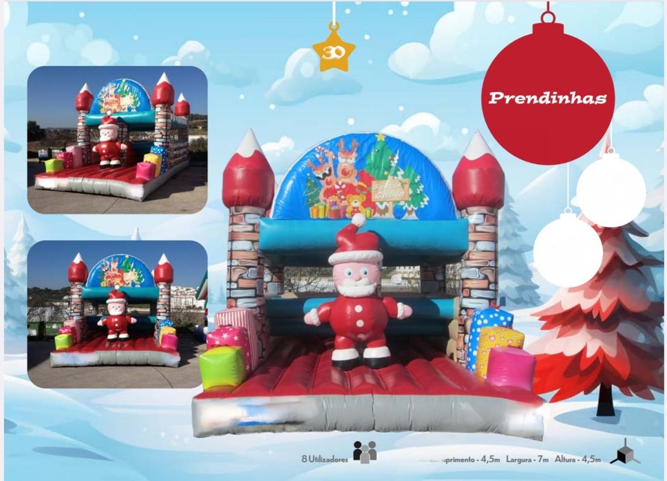 Insufláveis Temática Natal