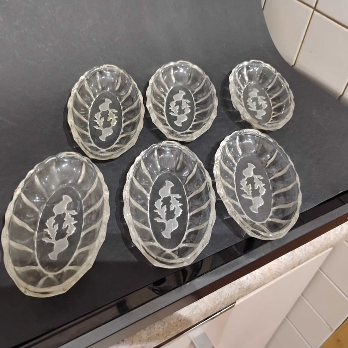 Talerze śledziówki  HSG Zawiercie -komplet