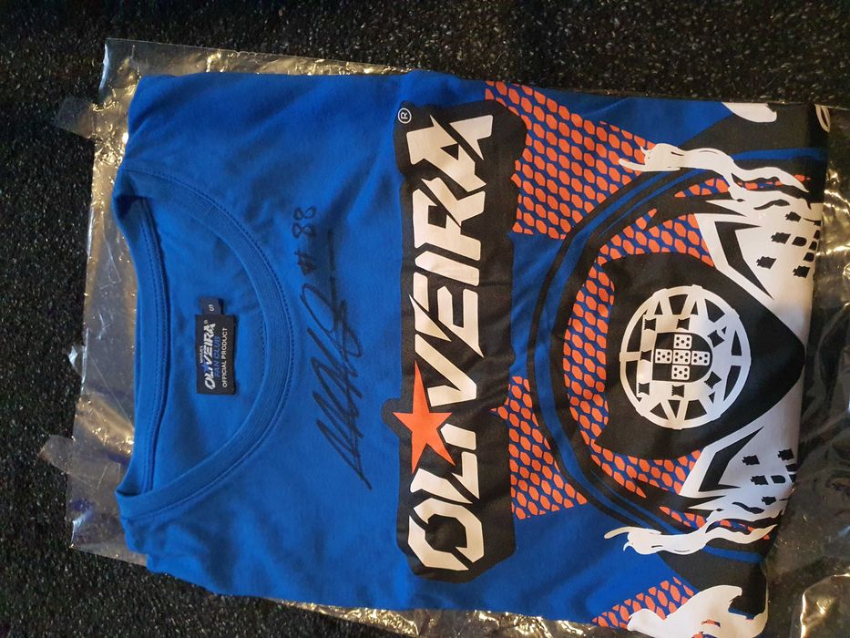 Tshirt assinada Miguel Oliveira Algarve tamanho S