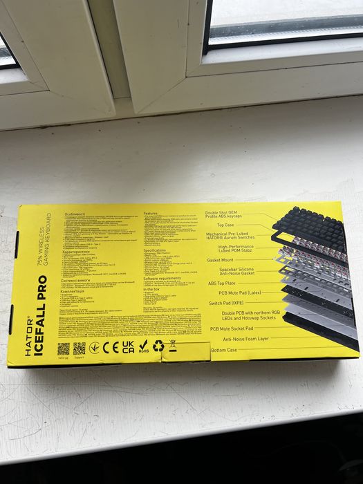 Клавіатура Hator Icefall Pro