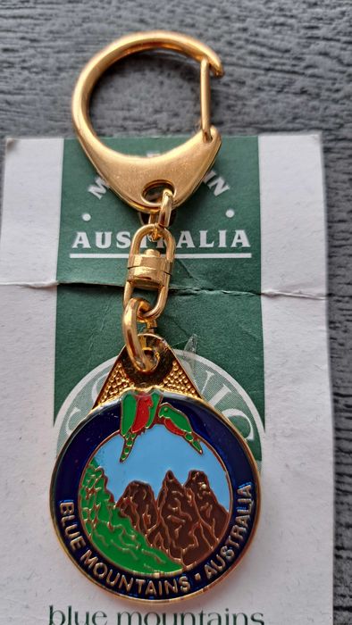 Breloczek do kluczy Australia plus gratis z opalem australijskim.