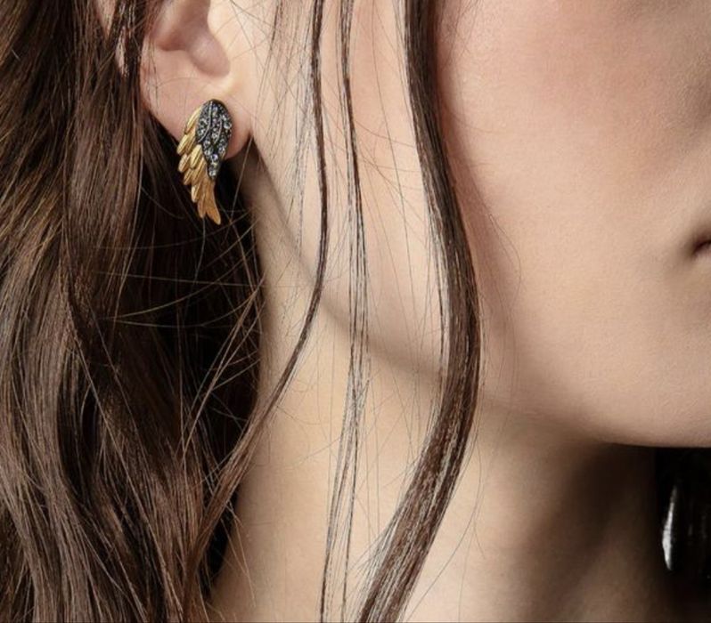 Серьги  сережки Zadig & Voltaire