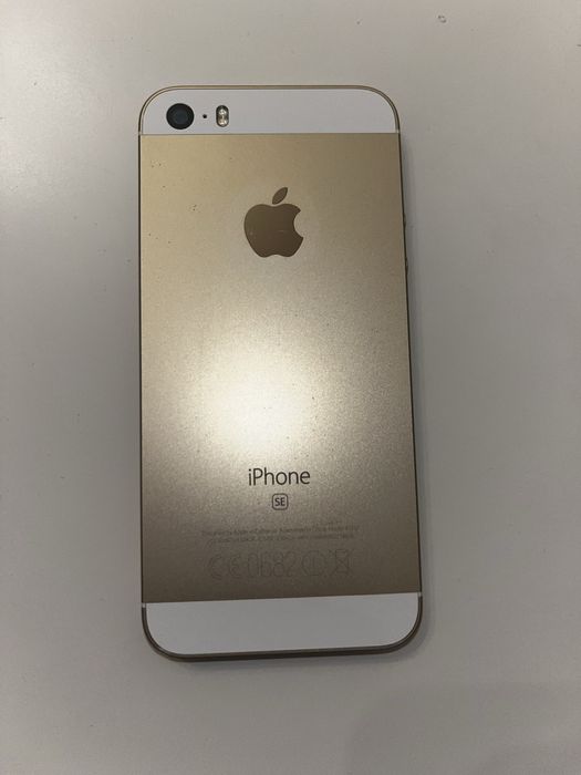 iPhone SE model A1723, kolor Gold,32 GB,pierwszy właściciel iOS 15.8.6