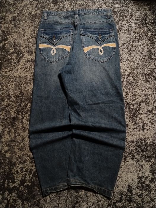 MEGA BAGGY Bershka sk8 y2k hip hop rap jeans беггі джинси vintage Southpole fubu jnco karl kani