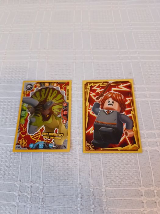 Karty LEGO Ninjago, 8 sztuk, jak nowe