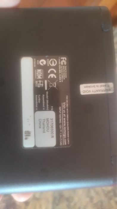 Iomega External Hard Drive64171274990721122