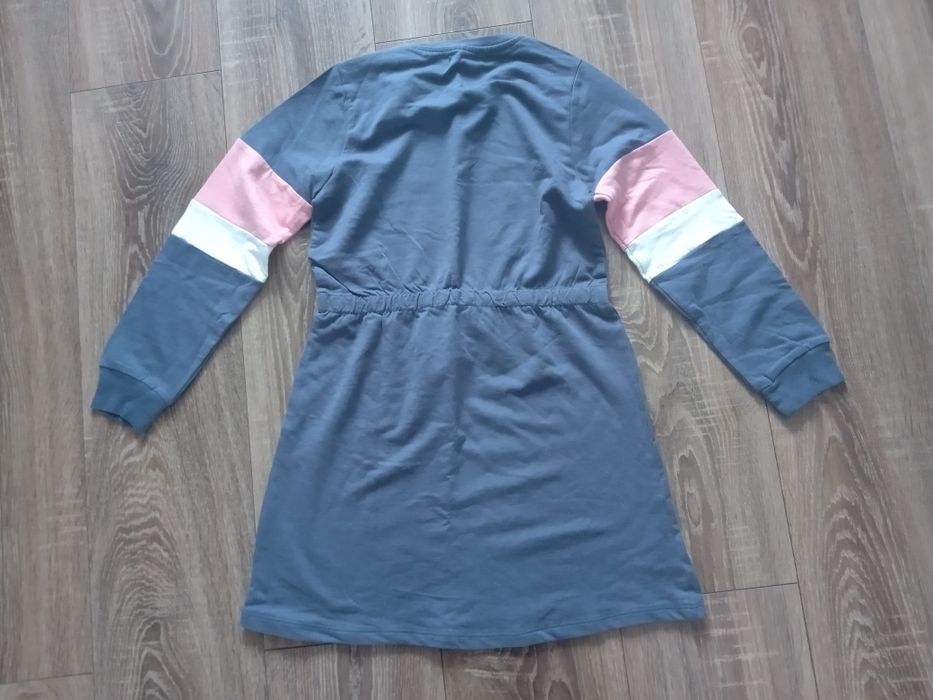 Sukienka, tunika z napisem, 140 cm, Sinsay