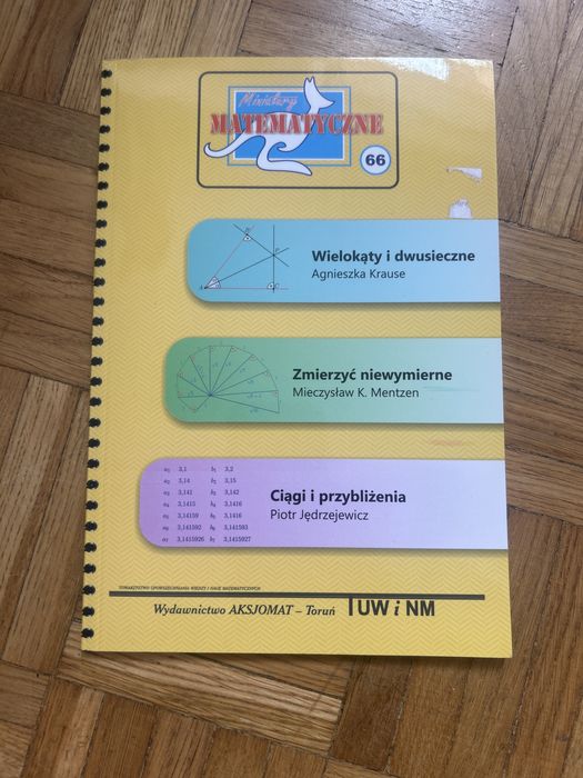 Miniatury matematyczne 47, 59, 66, 67