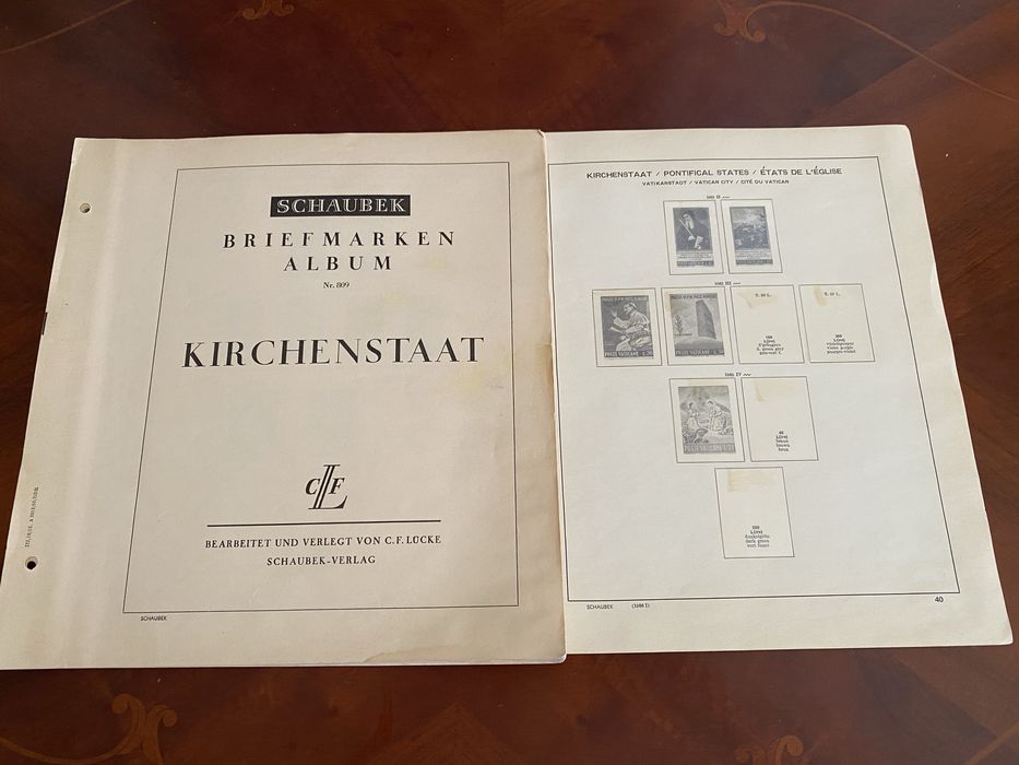 Vatykan karty albumowe