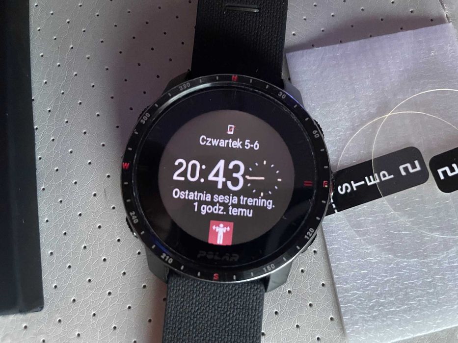 Smartwatch pulsometr POLAR GRIT X PRO Black DLC