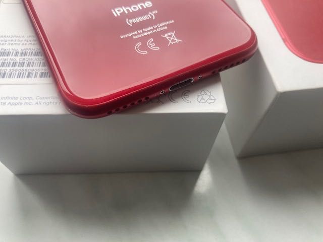 Apple iPhone Red telefon smartfon PRODUCT czerwony ładny pudełko