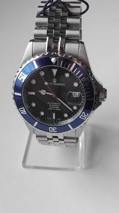 -75% Акція! Новий Revue Thommen Diver Automatic Black Dial 17571.2235 Swiss made