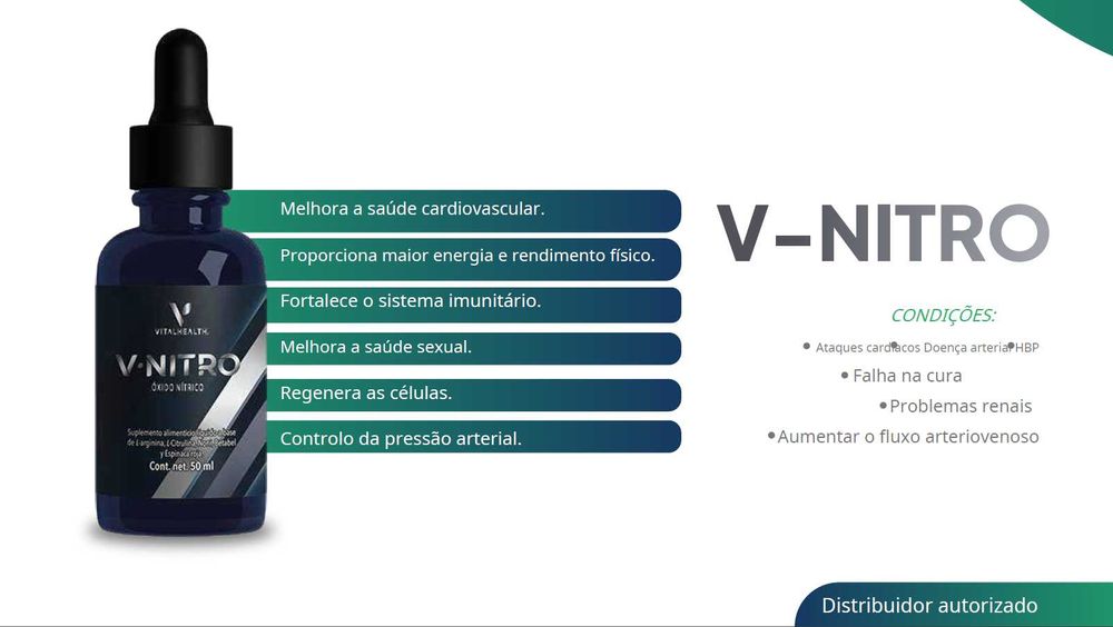 Suplemento Nitro - Energizante Celular e Reforço Físico