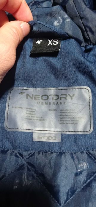 Kurtka parka narciarska 4F XS damska zimowa membrana 5000