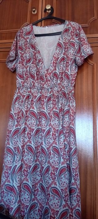 Vestido com padrão