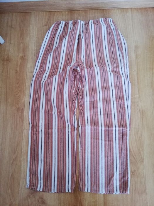 Nowa piżama męska flanelowa roz S /M - PRL