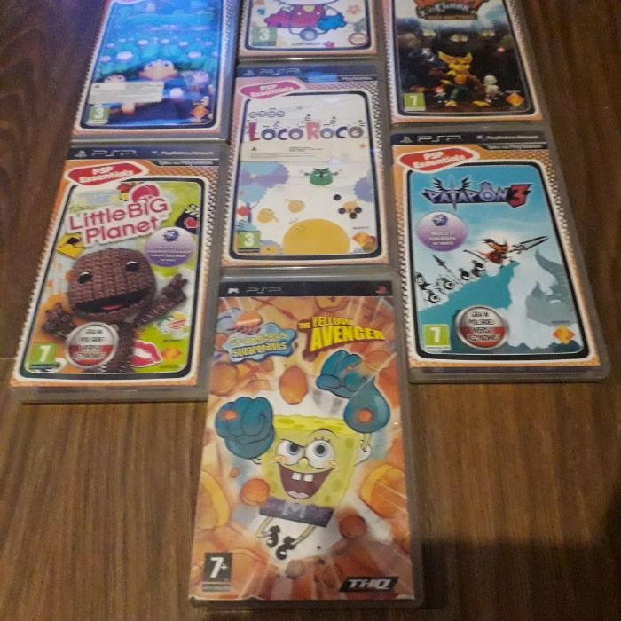 Unikatowe świetne gry SONY PSP mobilne UMD