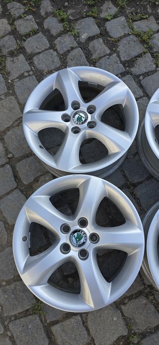 4 Jantes Originais Skoda Fabia 15" 5x100