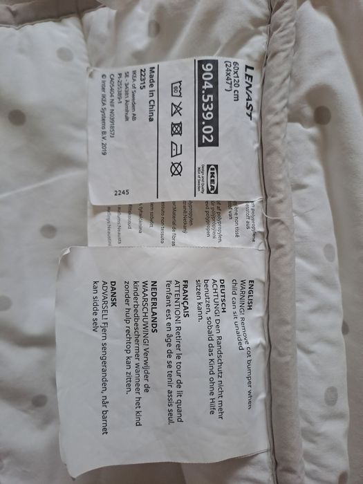 Protetor de berço Ikea