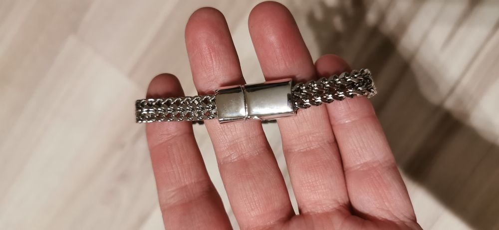 Nowa bransoletka męska gruba