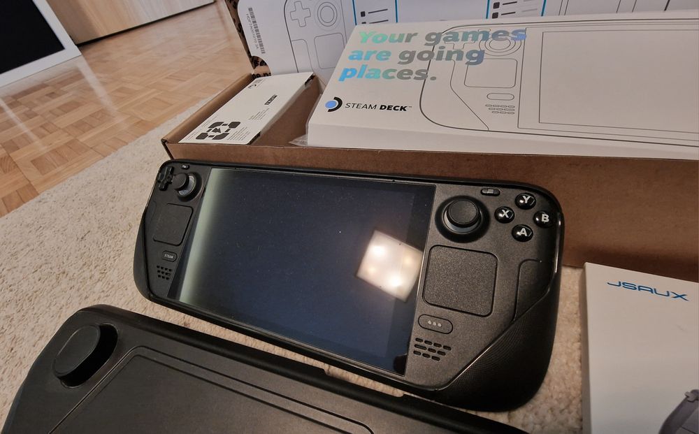 その他 Steam Deck 512GB LCD Konsola przenośna Valve Steam Deck LCD 512GB | Jak nowa +