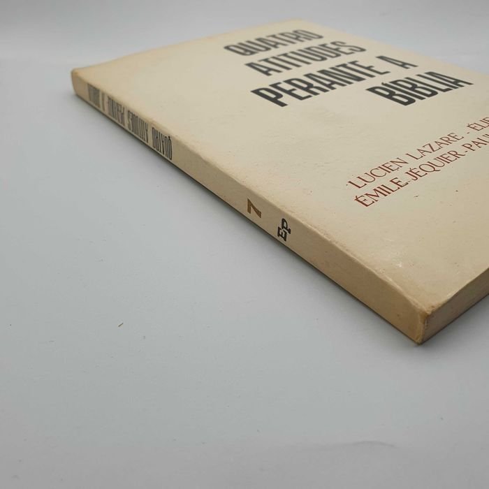 Livro - L Lazare, E Mélia  - Quatro Atitudes Perante Bíblia - Ref-PA2