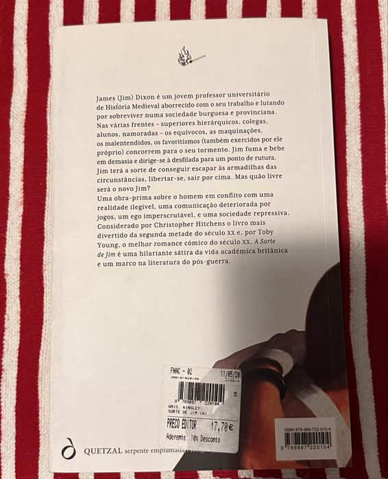 Livro A Sorte decJim de Kingsley Amis