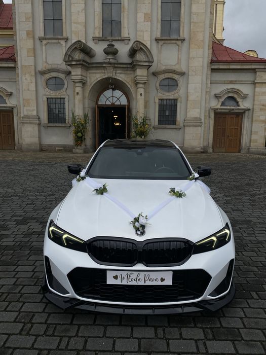 Samochód do ślubu BMW serii 3 Mpakiet