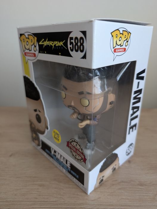 Funko Pop Cyberpunk 2077 V-Male  588