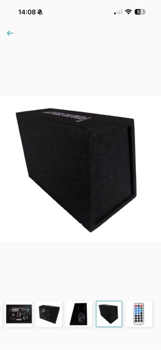 Subofer 500w z wzmacniaczem wbudowanym