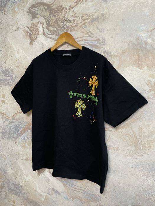 Футболка Chrome Hearts Comme Des Garcons Issey Miyake размер XL
