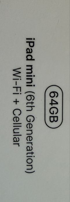 Ipad mini 6 generacja