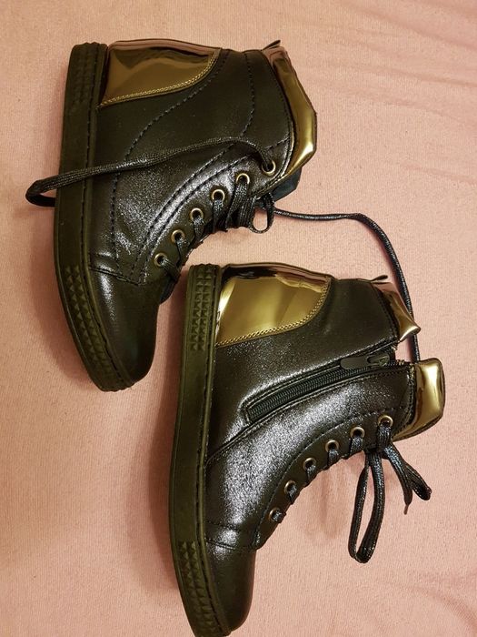 Buty snickersy 38 ciemny granat, 24,5cm