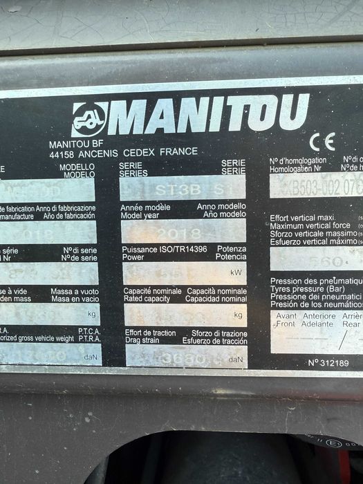 Wózek widłowy Manitou MI50D