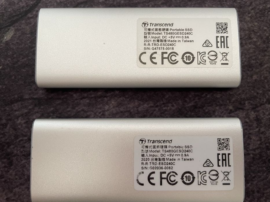 Usb ssd transcend esd240c 480gb
