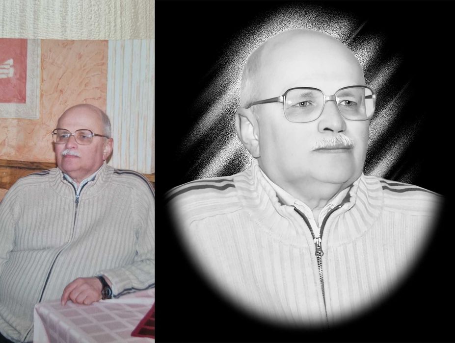 Ретуш фото на памятник