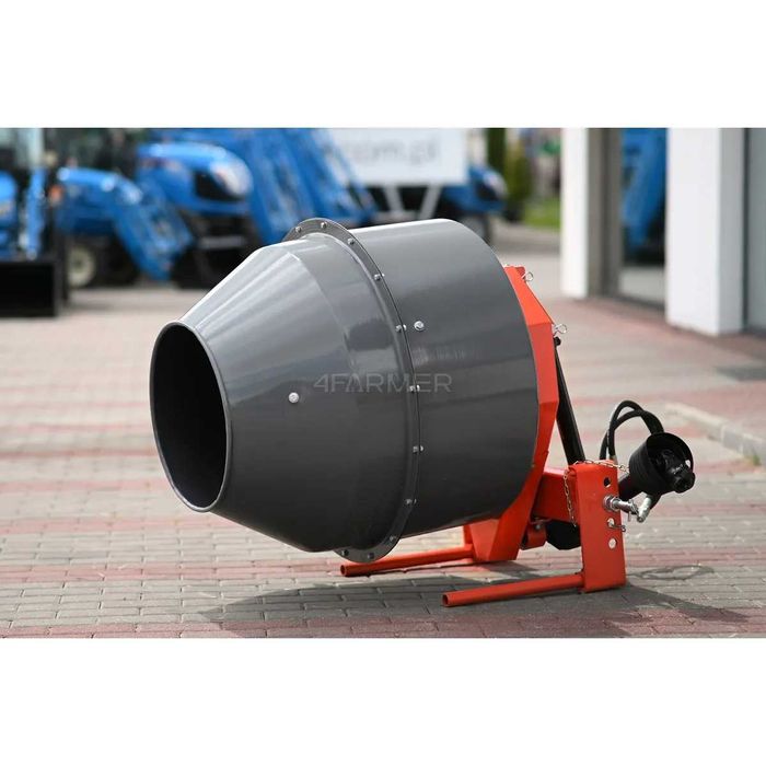 Betoniarka do Ciągniika na wałek Wom Hydrauliczna 140L Szybka Dostawa