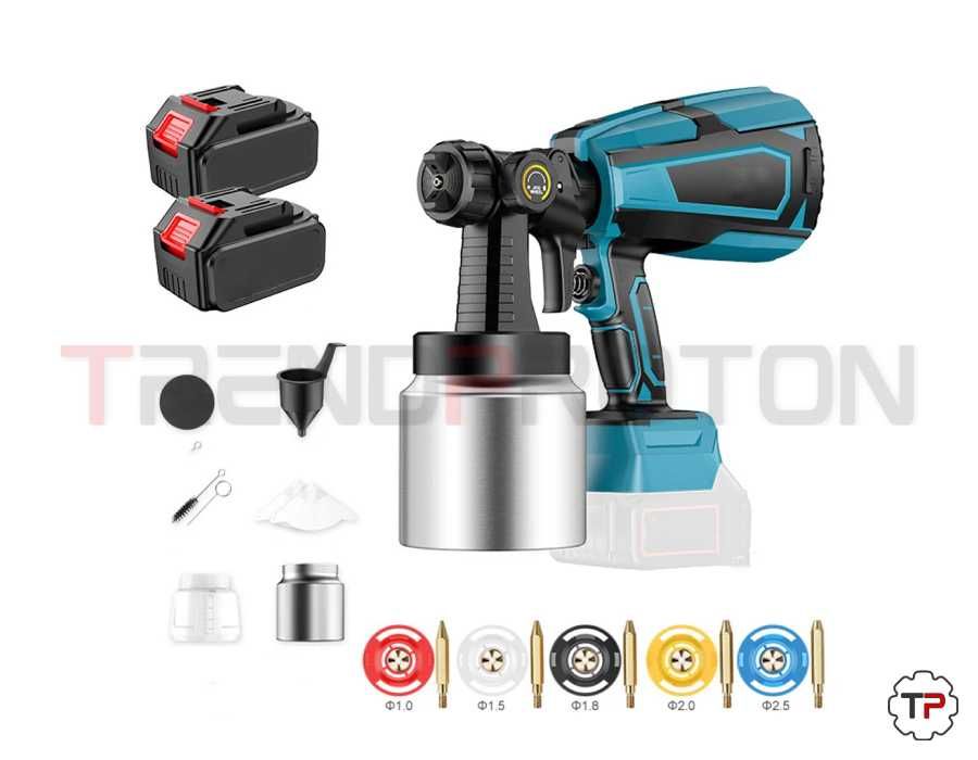 Pistola Pintar Solventes c/ 2 Baterias 4Ah