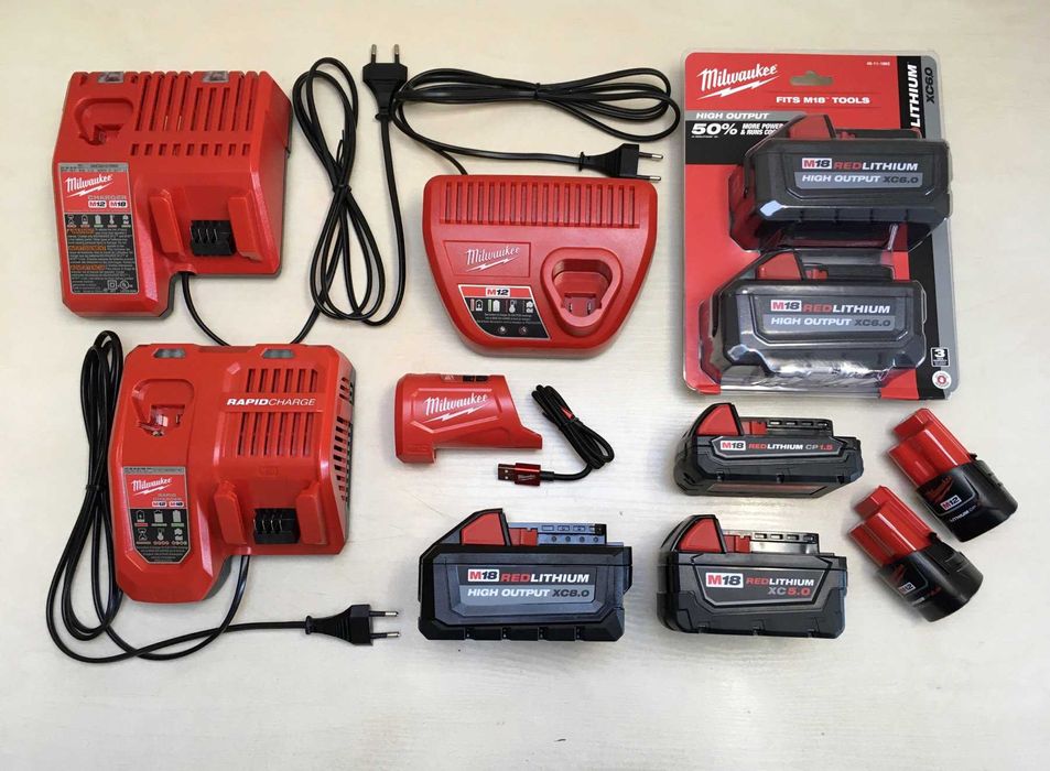Адаптация и продажа зарядных устройств Bosch Makita Milwaukee 110-220В