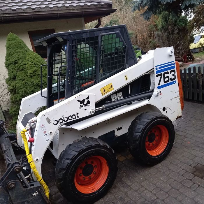 buda korpus ramiona silnik hydraulika przewody bobcat 763 jak S130 S160 S175 jak nowy znikomy przebieg