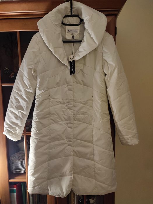 Płaszcz pikowany wiosenny 36/S nowy