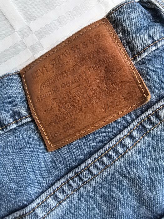 Dżinsy męskie Levis Strauss&Co model 502  rozmiar W32 L30