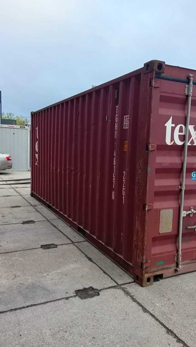 Sprzedam kontener morski używany 20'DV,6 metrowy-EP