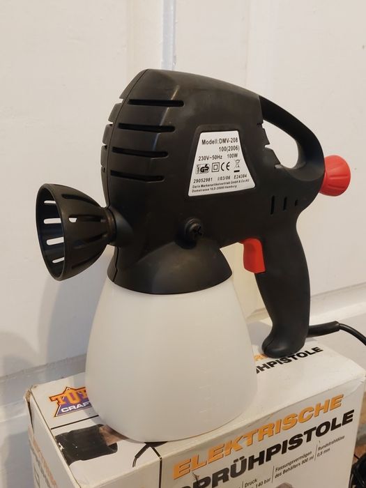 Електричний краскопульт-пістолет