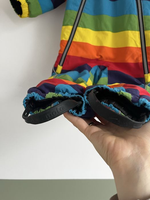 Kombinezon zimowy narciarski Molo Pyxis rainbow tęczowy kolorowy 80