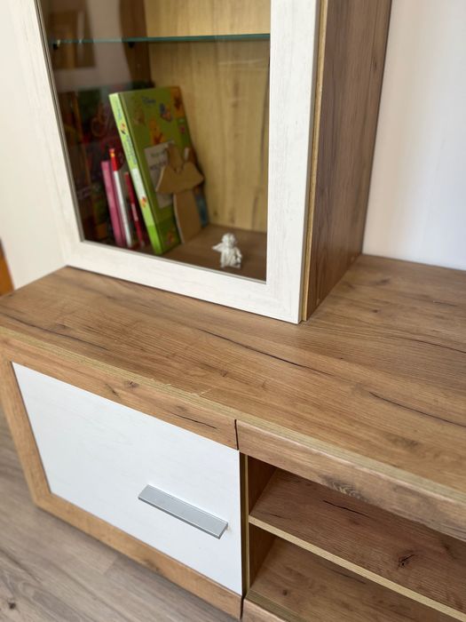 Meblościanka RTV witryna komoda 160 x 53