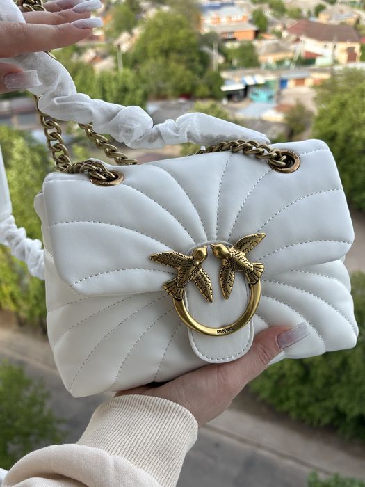 Сумка пінко пуф натуральна