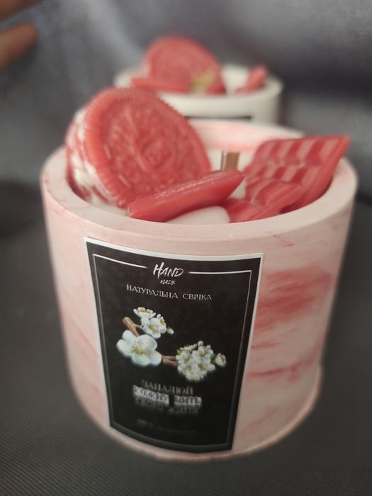 Свічки ручної роботи, ароматизовані
