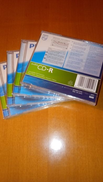 CDs-R Audio da marca Philips Virgens