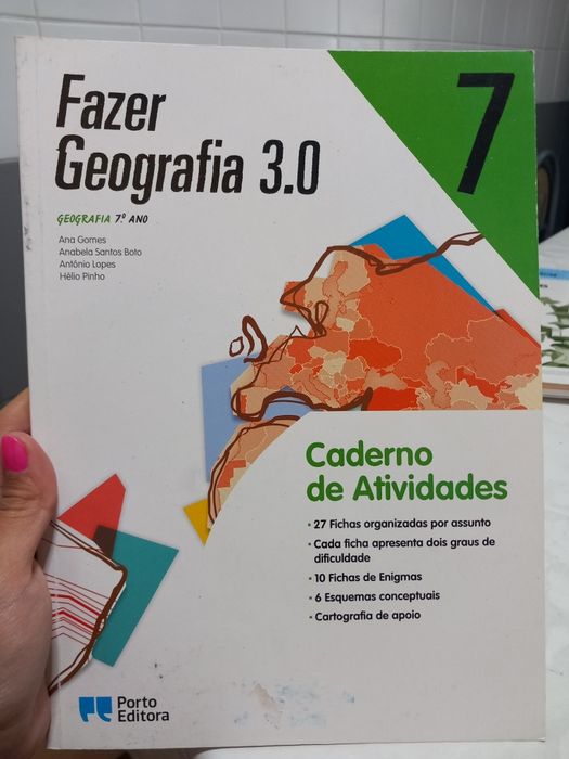 Caderno de atividades geografia 7°ano